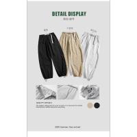 Pantalones de cimitarra americana de verano de marca de moda para hombres, deportes al aire libre, montañismo, monos sueltos con múltiples bolsillos, pantalones de micro-pull - details 2