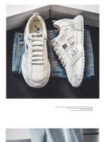 Zapatos para hombre, mocasines deportivos informales para las cuatro estaciones, diseño de tendencia, zapatillas de deporte de cuero con cordones, cómodas y transpirables - details 19