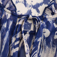 Conjuntos de Falda de Verano para Mujer OUWU Camisa de Manga Larga con Cuello de Lazo, Tops, Minifaldas Acampanadas, Estilo Vintage - details 11