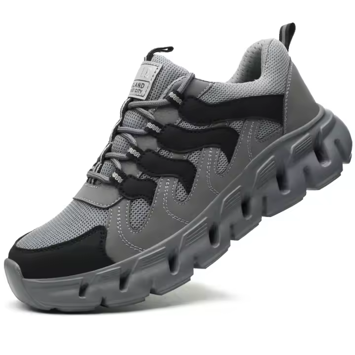 GUYISA Zapatos de Trabajo Ligeros y Transpirables para Hombres y Mujeres Zapatillas de Seguridad Anti-Agujero - 1