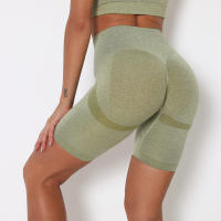 Nessaj-pantalones cortos deportivos para mujer, mallas sin costuras para yoga, gimnasio, fitness, levantamiento de glúteos - details 9
