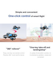 Mini Dron con cámara 4K HD, cuadricóptero plegable de 2,4G, 4 canales, WiFi, Fpv, mantenimiento de altura y presión de aire, juguetes RC - details 13