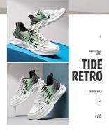 Zapatillas de deporte de ocio versátiles para hombre, zapatos deportivos ligeros y cómodos para caminar, zapatos cómodos y ligeros de alta calidad para caminar - details 24