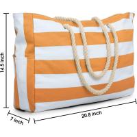 Bolsos de playa para mujer Bolso grande de playa impermeable Bolsos de playa con cremallera Bolso de piscina impermeable a prueba de arena Bolso grande - details 38
