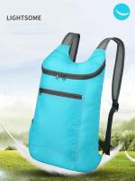 Mochila plegable para hombre y mujer, bolsa impermeable para exteriores, Camping, senderismo, viaje, día, bolsa deportiva de gra - details 3