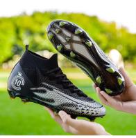 Zapatos cómodos con pinchos de fútbol para hombre, ligeros y de caña alta para mujer, calzado deportivo de entrenamiento - details 3