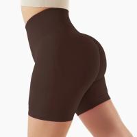 Shorts de Cintura Alta para Mujer en Verano Color Caramelo Ideal para Entrenamiento en Gimnasio y Yoga - details 6