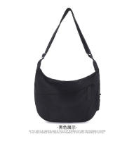Bolso cruzado minimalista de gran capacidad para mujer, bolso pequeño de hombro para estudiante, bolso de dumplings versátil, nuevo estilo - details 21