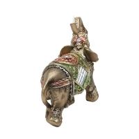 Estatua dorada de la suerte, estatuilla de riqueza, regalo, decoración del hogar, escultura de elefante Feng Shui - details 25