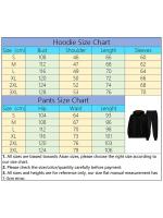 Traje De Deporte Para Hombre Con Capucha 2024 Moda Deportiva Sudaderas Casuales Conjunto De Carreras Diarias Prenda Estándar De Otoño E Invierno - details 0