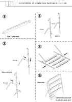 Kit de cultivo de Sistema hidropónico, tubería idroponico de PVC, sin tierra, 36 agujeros - details 0