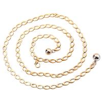 Cadena de cintura hueca elegante, cadena ovalada, cinturón para el vientre, cinturón de Metal, cadena para el cuerpo que combina con todo, pretina para exteriores - details 4