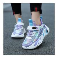 Zapatos de marca para niños, zapatillas de deporte para niñas, zapatos deportivos transpirables para niños, zapatillas de tenis cómodas informales de color rosa a la moda para uso diario - details 20