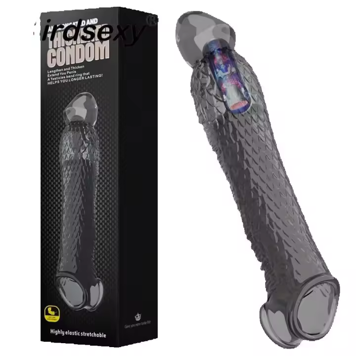 Leten Vibrador de Pluma Extensible Augmentador de Tamaño y Retardo para Hombres - 1