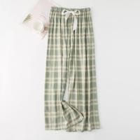 Pijamas de Algodón-Seda para Mujeres Pantalones Corporales Delgados para Embarazadas - details 28