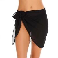 Falda de playa cruzada, top de bikini, delantal. - details 2