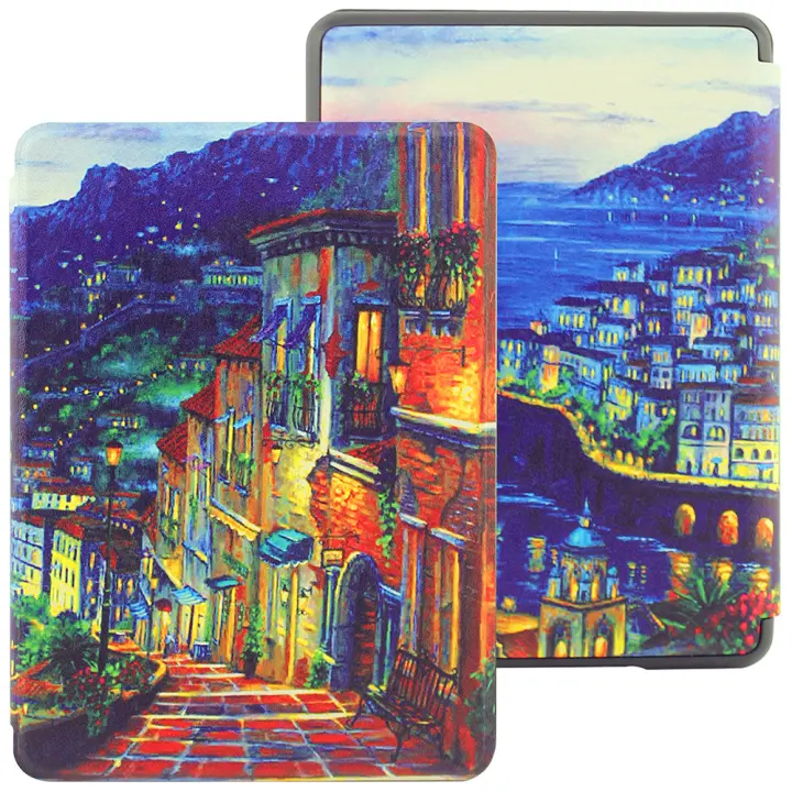 Funda para Kindle 2022 de DUNNO para 6 pulgadas con función de sueño/despertar magnética moda compatible con Amazon Kindle fabricada en China - 1