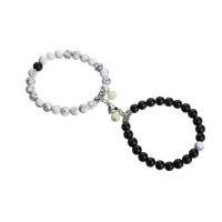 2 pulseras magnéticas de amistad de amor para parejas a juego, joyería de cumpleaños para mujeres y niñas - details 14