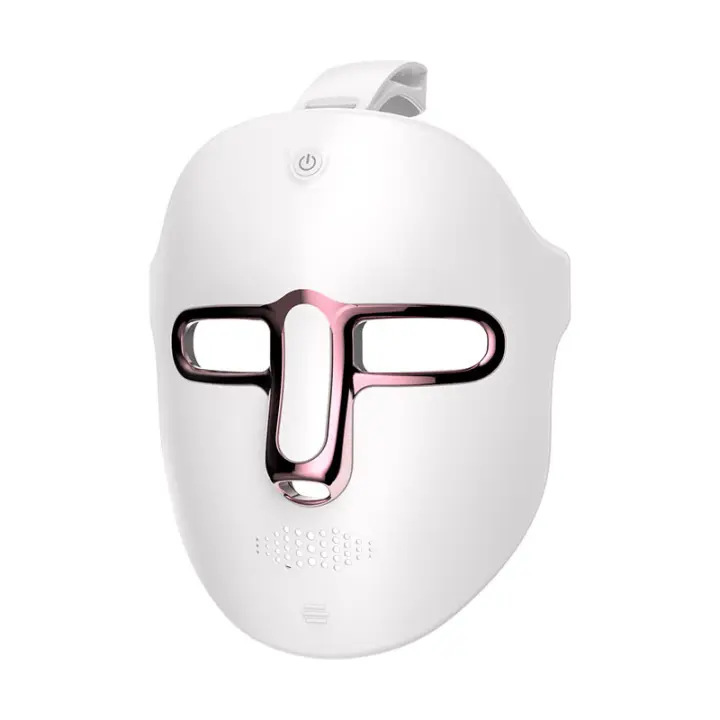 Máscara Facial LED Terapia de Luz para Cuidado de la Piel 7 Colores Máscara de Terapia de Luz Roja para el Hogar - 1