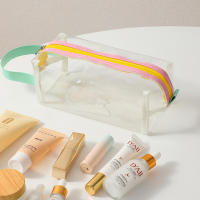 Bolsa De Cosméticos PVC Transparente Grande Organizador De Maquillaje Para Mujeres Estuche Para Lápices Y Bolígrafos Para Estudiantes - details 4