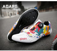 Nuevos zapatos de bicicleta de carretera, zapatillas de ciclismo para hombres, zapatillas de deporte para clítoris de montaña, tacos de ruta, zapatos planos de velocidad para bicicleta de cross, zapatos de Pedal Spd para mujeres - details 5