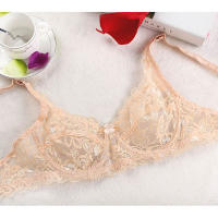 Women transparent lace underwire push up bra sexy underwear bras bralette lingerie intimates - details 8
