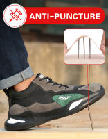 Zapatos de Trabajo Indestructibles Nuevos Zapatillas de Acero a Prueba de Golpes y Anti-perforación Botas de Seguridad para Hombres Hechas en China - details 5