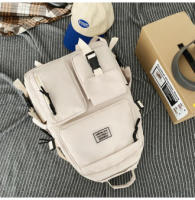 Mochila escolar de gran capacidad, versión coreana del estilo Harajuku, mochila de pareja para estudiantes, tendencia de mochila - details 6