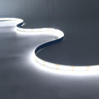 Tira de luces LED COB CCT, cinta Flexible de alta densidad, regulable, FOB, 608 K a 2700K, iluminación cambiable, DC12V, 24V, 6500 Led/m - details 6
