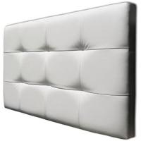 Tapizado Acolchado de Dormitorio con capitoné Modelo Tablet en Polipiel Blanco y Medida - details 1