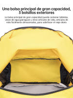 Xiaomi Mi-mochila informal impermeable para hombre y mujer, bolso escolar colorido para ocio diario, urbano, deportivo, de viaje, 10L - details 7