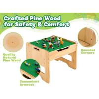 Set de Mesa y Sillas Montessori para Bebés de 1-3 Años Ajustable en Altura - details 30