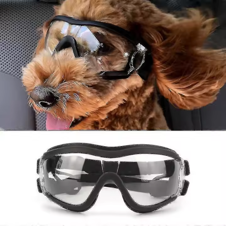 Gafas para perros Gafas de sol para mascotas Protección para los ojos Impermeable A prueba de viento para perros medianos grandes - 1