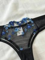 Conjunto de 2 piezas de lencería Sensual de encaje Sexy, sujetador de encaje bordado erótico 2024 para mujer, ropa interior íntima, disfraces sexys, conjunto de sujetador y bragas - details 4