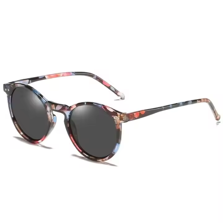 2025 gafas de sol polarizadas para hombres y mujeres, gafas de sol redondas vintage, gafas de sol vintage para hombres y mujeres, gafas de sol UV400 - 1