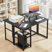 Escritorio de Computadora con Estantes Reversibles Mesa de Oficina para Ahorro de Espacio - details 70