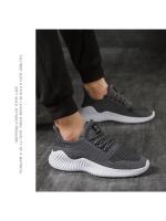 Zapatos para caminar para hombre, zapatillas transpirables a la moda, con cordones, suaves, para deportes al aire libre, informales - details 11