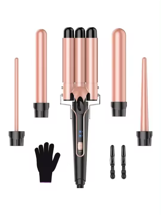 Juego de rizador de pelo 5 en 1 Wave Iron - Rizadores de pelo - 1