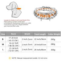 Collar de cuero con tachuelas para perro, correa de cuero adecuada para perros grandes, antimordeduras - details 12