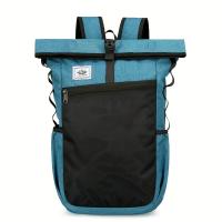 Mochila de gran capacidad con correas ajustables - Tejido de Oxford duradero, múltiples compartimentos, cierre con cremallera, ideal para senderismo, ciclismo, deportes y más, mochila deportiva |   Bolsa con correas ajustables |   Mochila con cremallera - details 7
