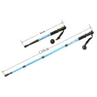 Bastones de Trekking plegables de 4 secciones, palo de escalada portátil para exteriores, accesorio de senderismo, bastón de Camping - details 11