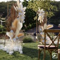 Decoración de Tables Florales DIY 6PCS Pampas Artificiales para Bodas, Hogares Navideños - details 5