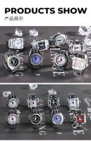 【Reloj de anillo】 Nuevo reloj de dedo con caja de aleación creativa Pareja Nuevos hombres y mujeres - details 4