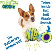 Pelota Interactiva para Mascotas Wobble Wag Giggle Glow Sonidos de Risas al Rollo o Agitado - details 3