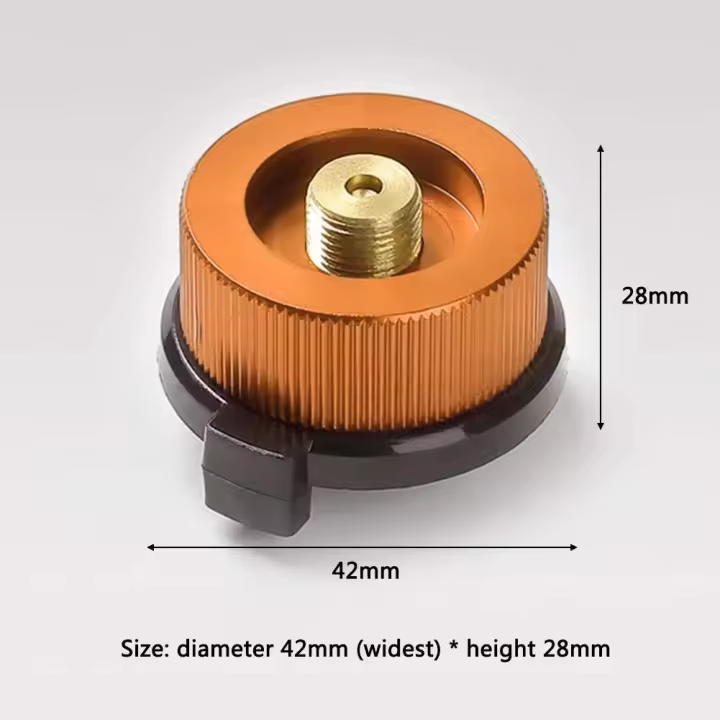Estufa de gas plegable para exteriores, equipo de cocina ligero y resistente al viento de tres cabezales, es la opción ideal para acampar, hacer picnic y - 1