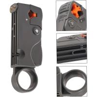 Engarzadora de Cable coaxial de acero al carbono, juego de herramientas pelacables multifuncional resistente al desgaste, extensión de Cable coaxial - details 1