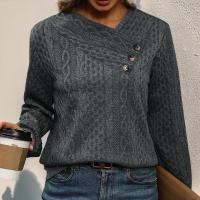 Sudaderas de manga larga para mujer, tops de moda, otoño - details 2