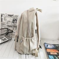 Mochila Escolar para Jóvenes Mujeres Sólido Simple Gran Capacidad Mochila Universitaria para Chicas Mochila de Libros para Estudiantes Hecha en China - details 13