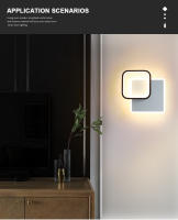 YNL Lámparas de Pared LED Modernas Saconcera de Dormitorio con Interruptor Iluminación para el Hogar - details 16