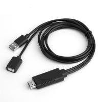 Cable adaptador USB hembra a macho Compatible con HDTV, convertidor de pantallas de proyector de TV Digital AV HD, 1080P, 2 en 1 - details 7